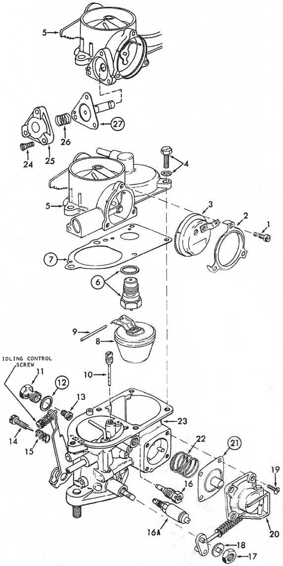 Solex 28pict Illustrated